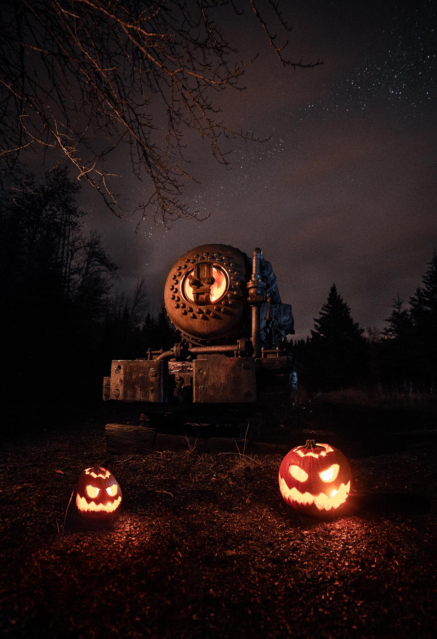 Halloween in Banff