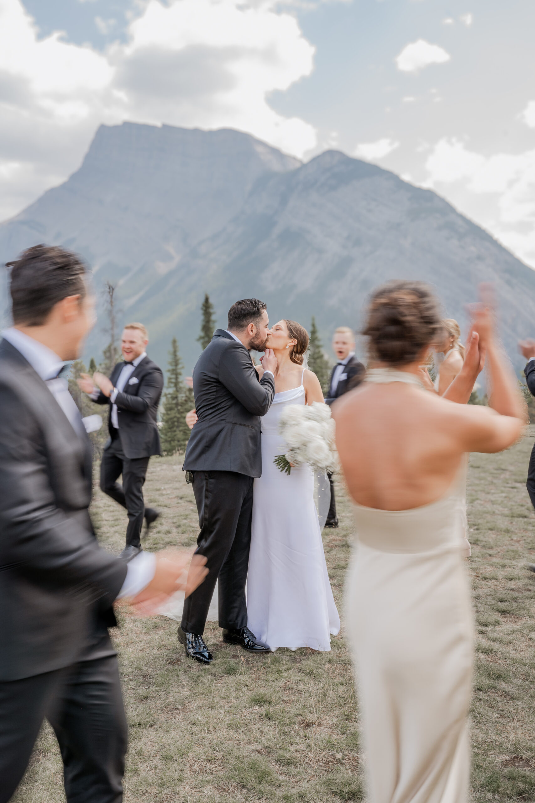 Banff Wedding Photography at Tunnel Mountain