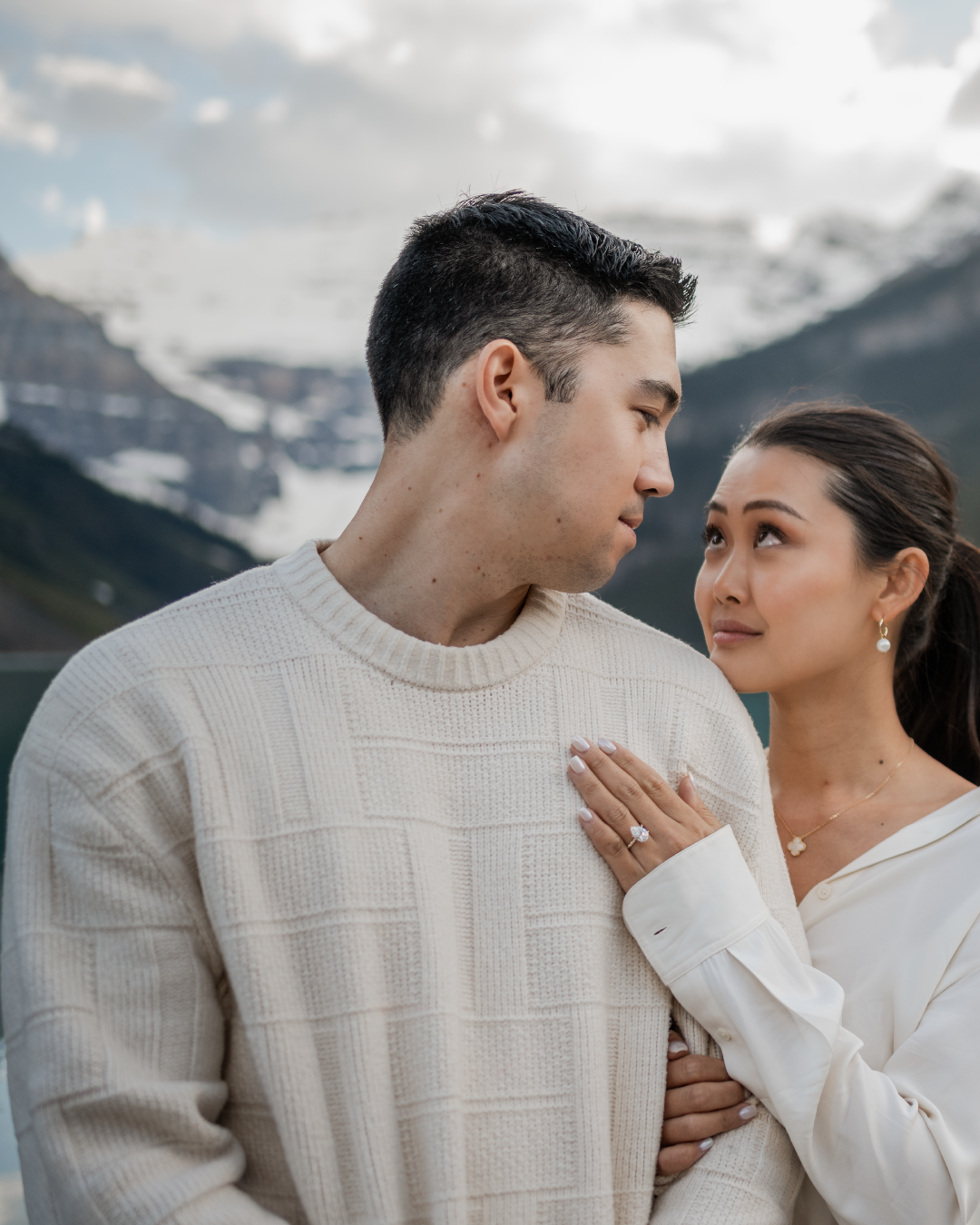 Banff Engagement Lake Louise