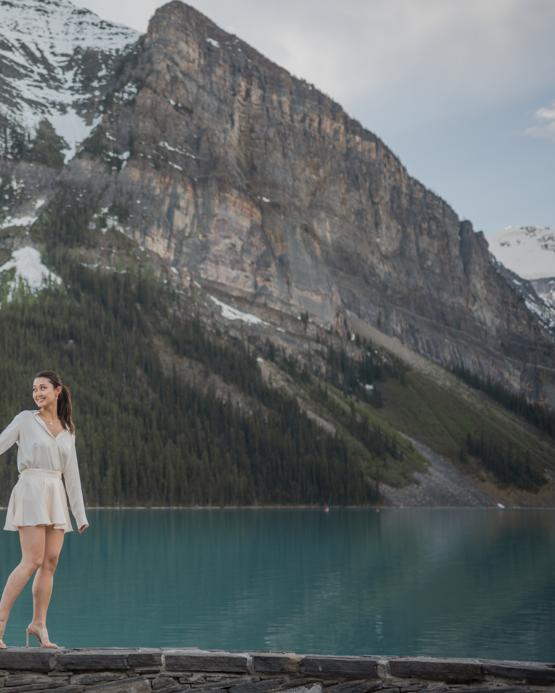 Engagement at Lake Louise