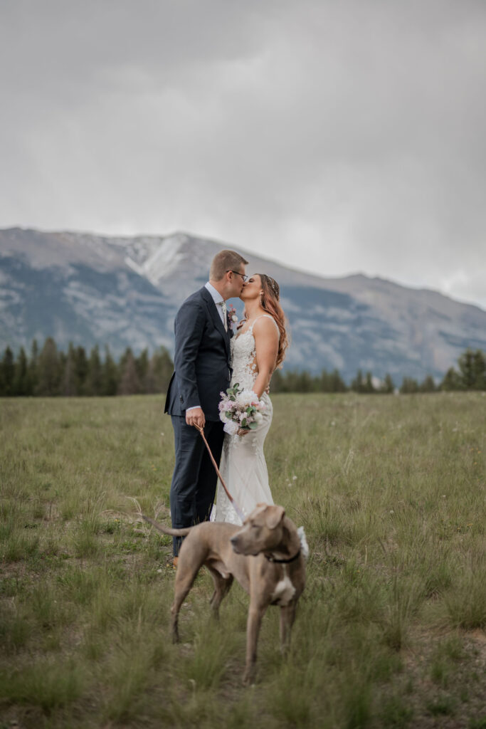 Canmore Rockies Wedding at Quarry Lake and Dog Park